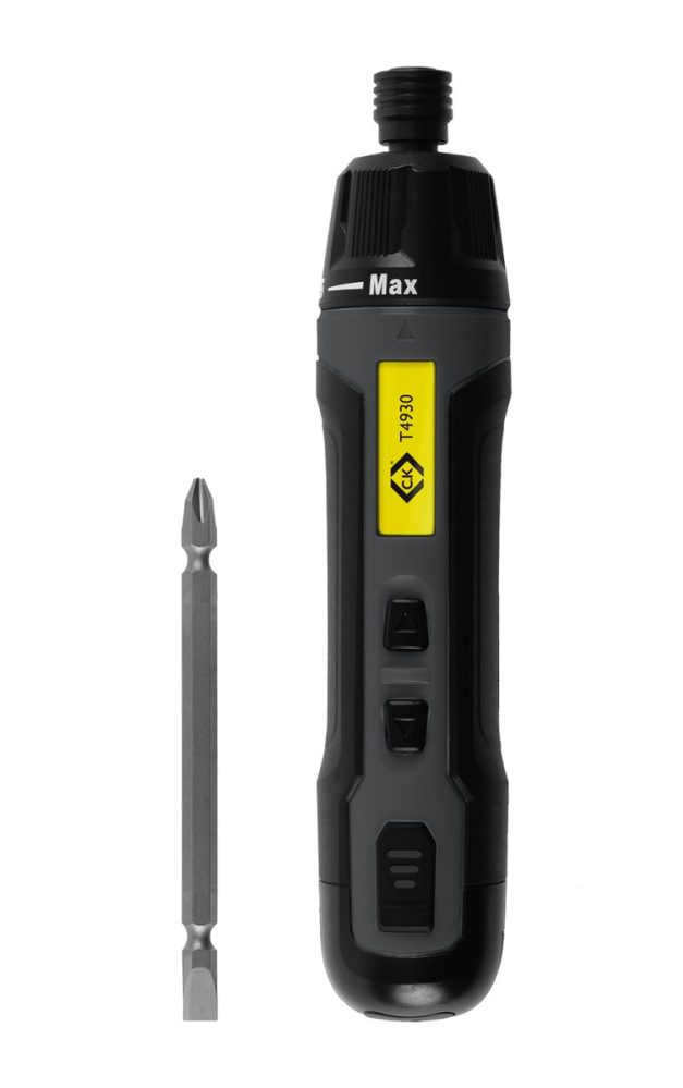 Power your projects with C.K Tools latest launch; the E-Driver Electric Screwdriver